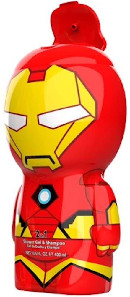 [Shower Gel] Marvel Iron Man 2d 13.5 S/g Shampoo Usa 1pcs Bybox