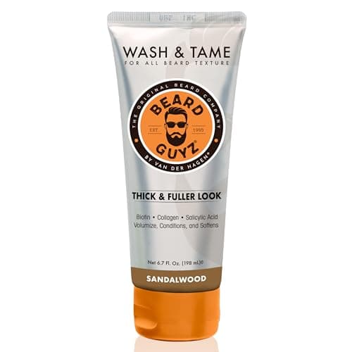 Beard Guyz Wash Tame Thick Fuller Volumizing Beard Wash With Biotin Collagen