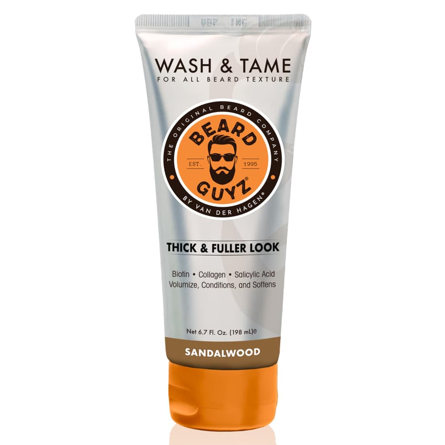 Beard Guyz Wash Tame Thick Fuller Volumizing Beard Wash With Biotin Collagen