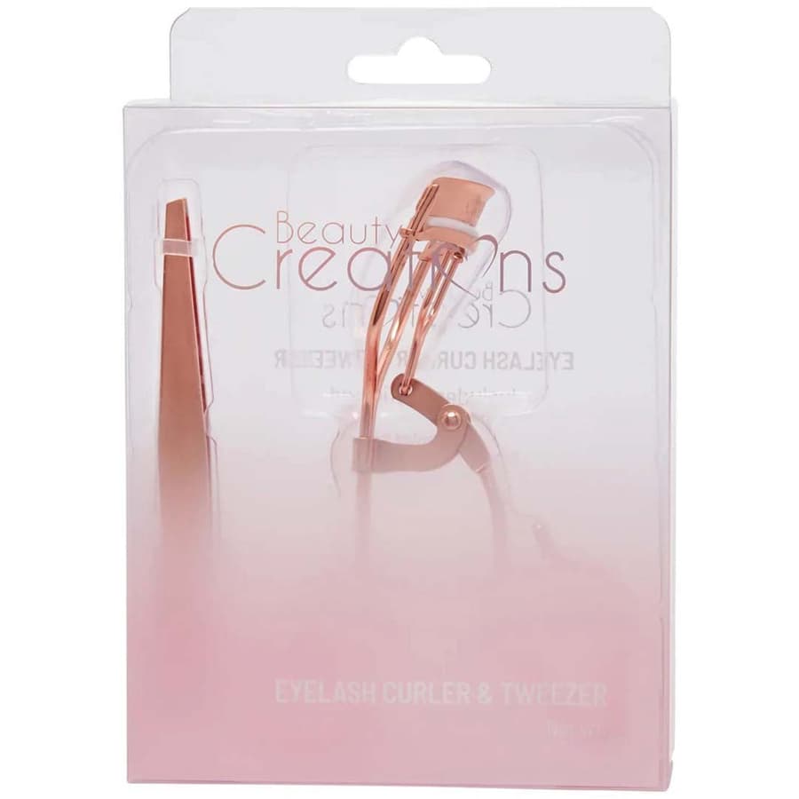 (12-pack) Beauty Creations Eyelash Curler & Tweezer (Set)