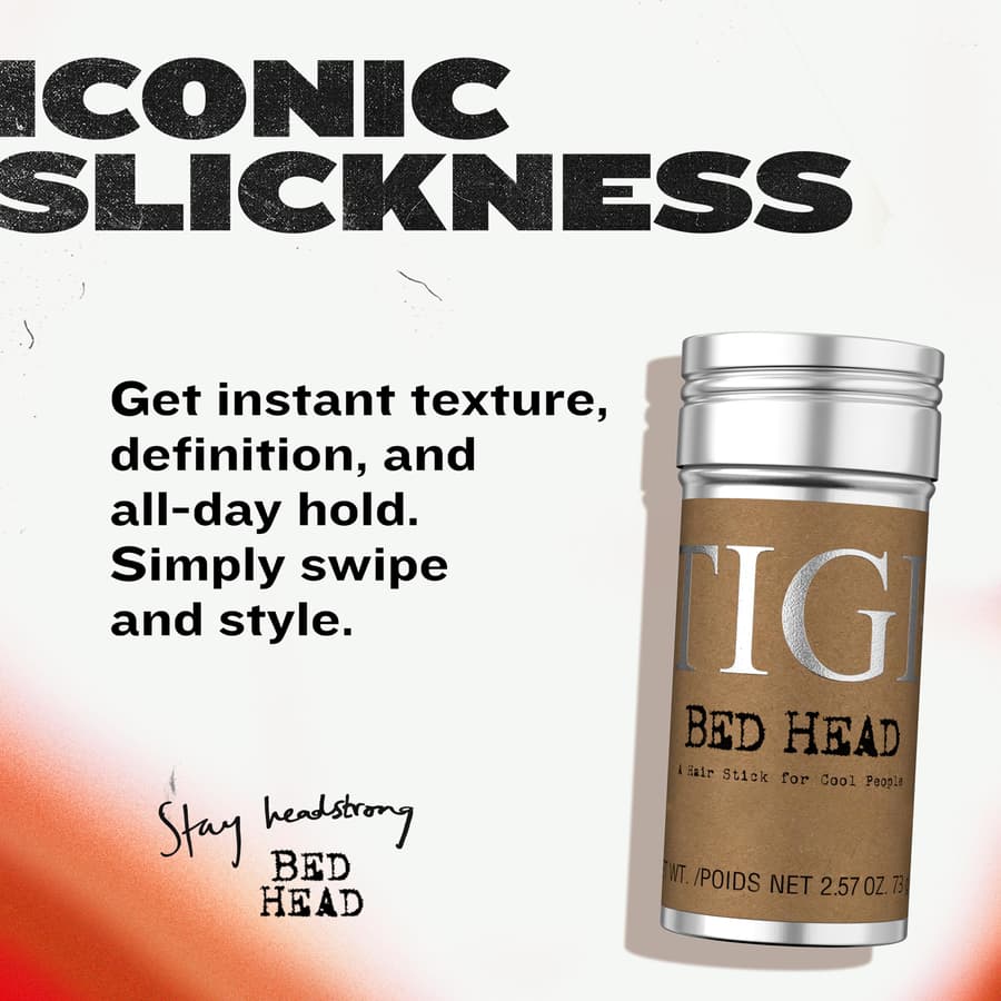 Tigi Bed Head Hair Wax Stick Strong Hold With Triple Wax Formulation for Slick