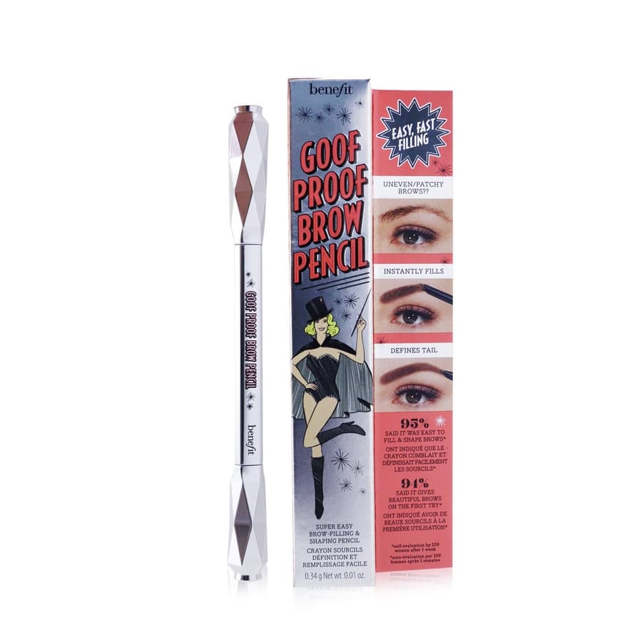 Benefit Goof Proof Brow Pencil #3.75 Warm Medium Brown 0.01 oz