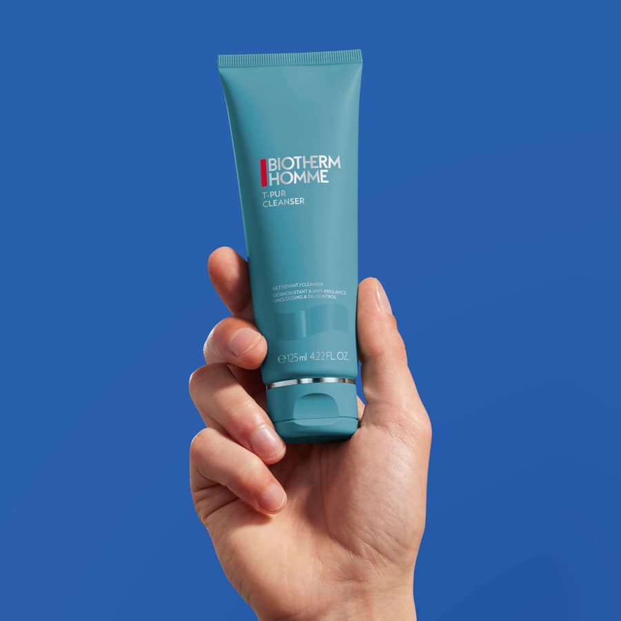 Biotherm Homme T Pur Cleanser A Clay Like Unclogging and Purifying Facial
