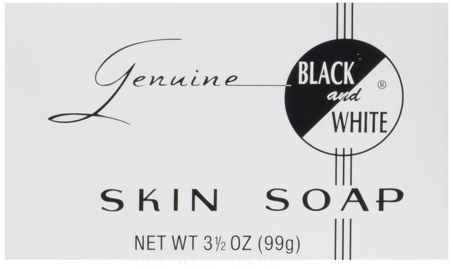 Black and White Skin Soap 3.5 oz