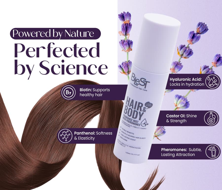 (12-pack) Blest Hair & Body With Pheromones Fragrance Mist