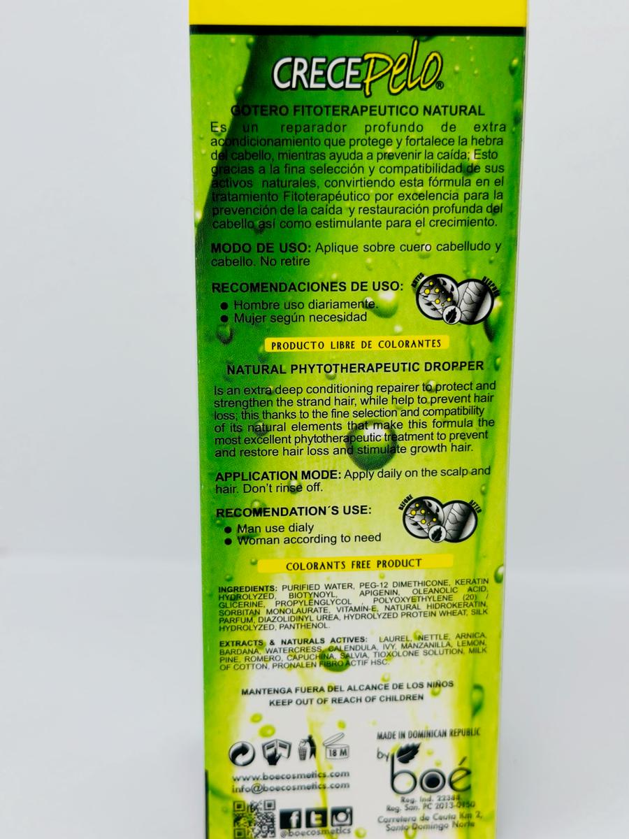 Natural Phytotherapeutic Hair Growth Dropper Intensive Scalp Treatment for Hair