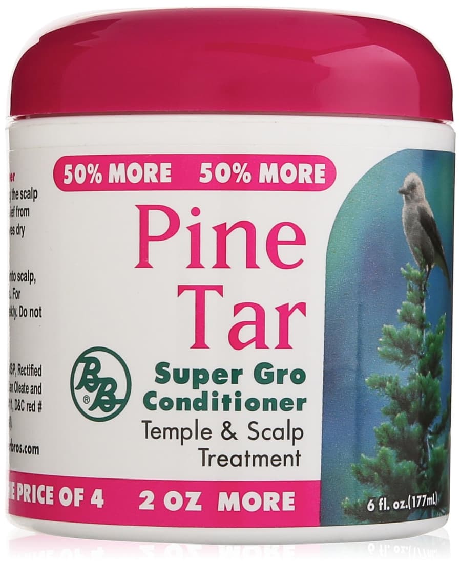 Pine Tar Super Gro Hair and Scalp Bonus 6 oz