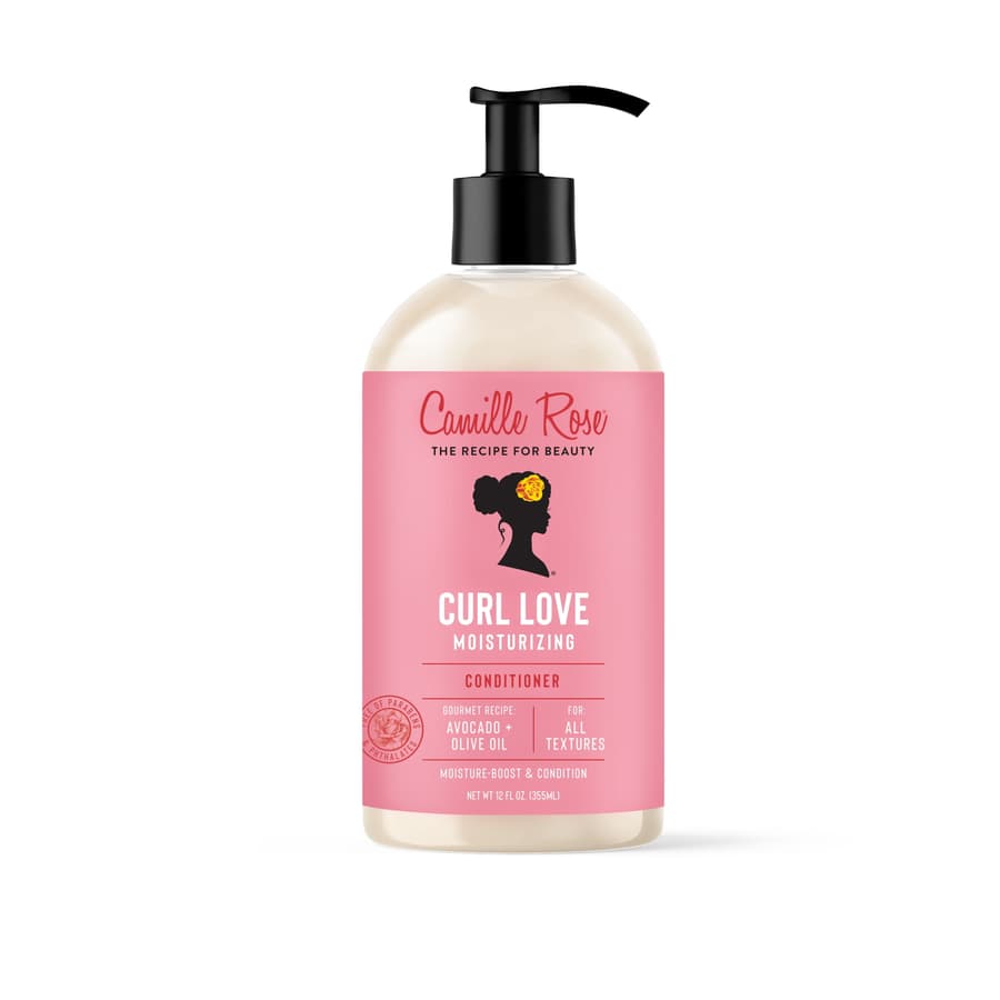 Camille Rose Curl Love Conditioner With Olive Avocado Almond Oils To Restore