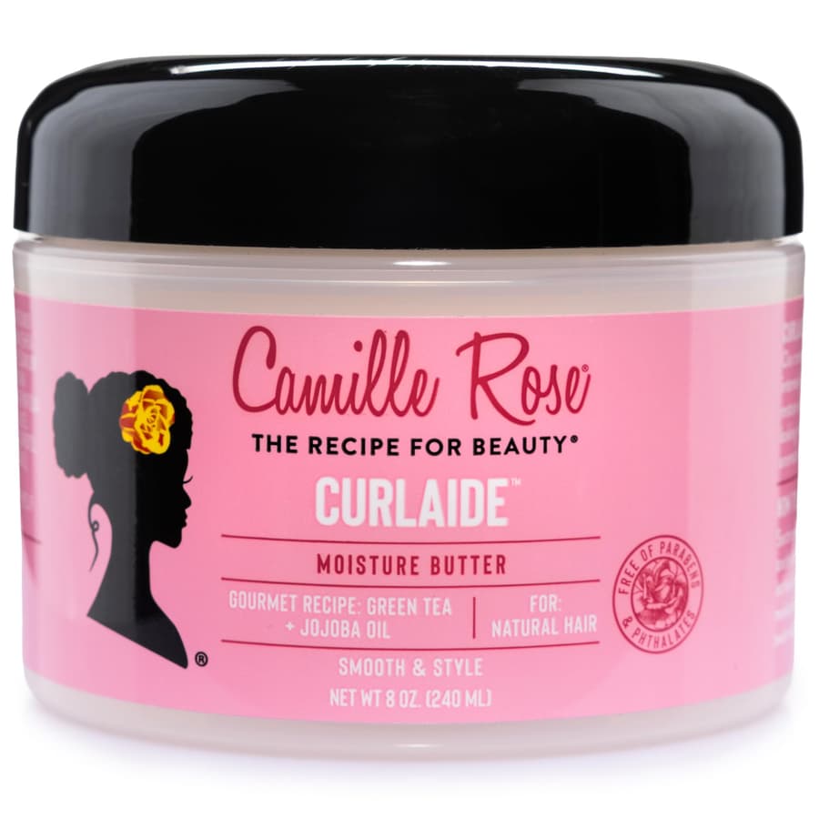 Camille Rose Curlaide Moisture Butter Curly Hair Cream With Green Tea Jojoba