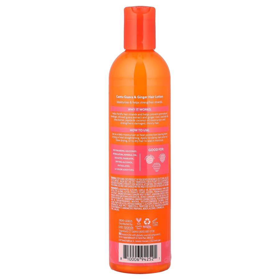 Cantu Guava Ginger Hair Lotion 12 Fl Oz 354 ml
