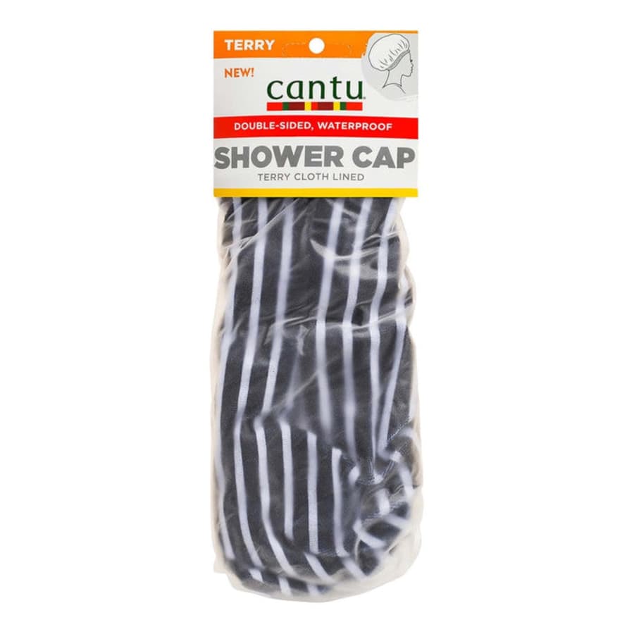 Cantu Terry Lined Shower Cap One Size Fits Most 1 Cap