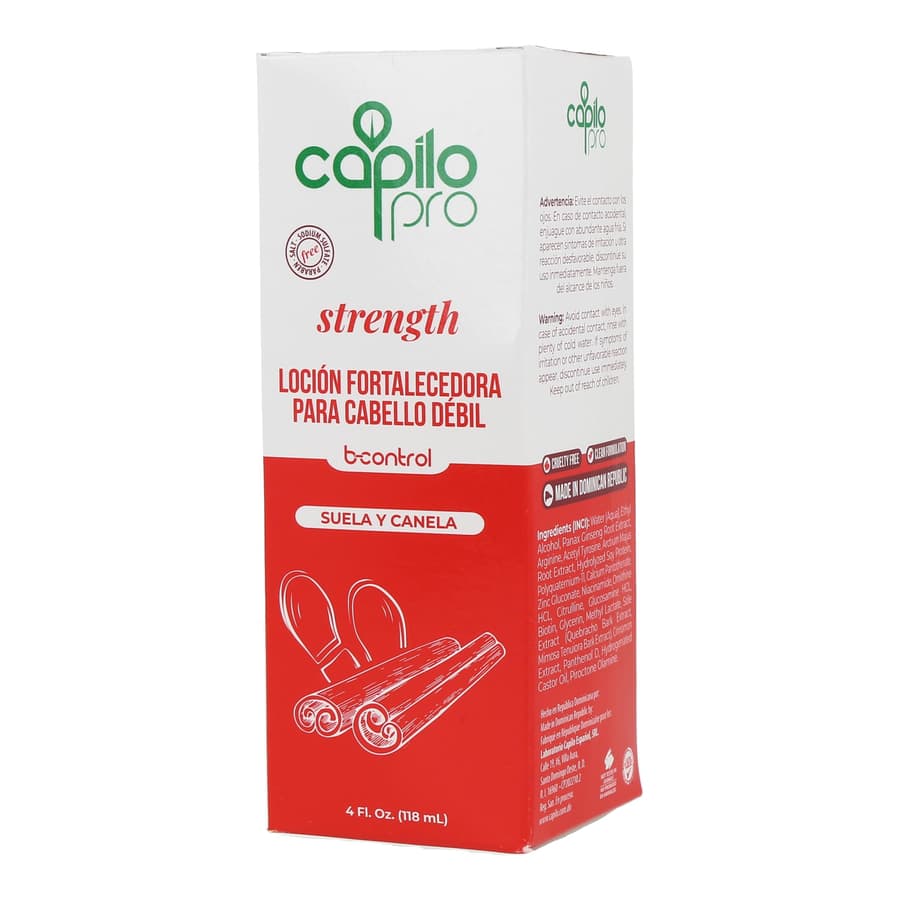Capilo Pro B Control Hair Thickening Serum | Sole Extract Cinnamon Scalp