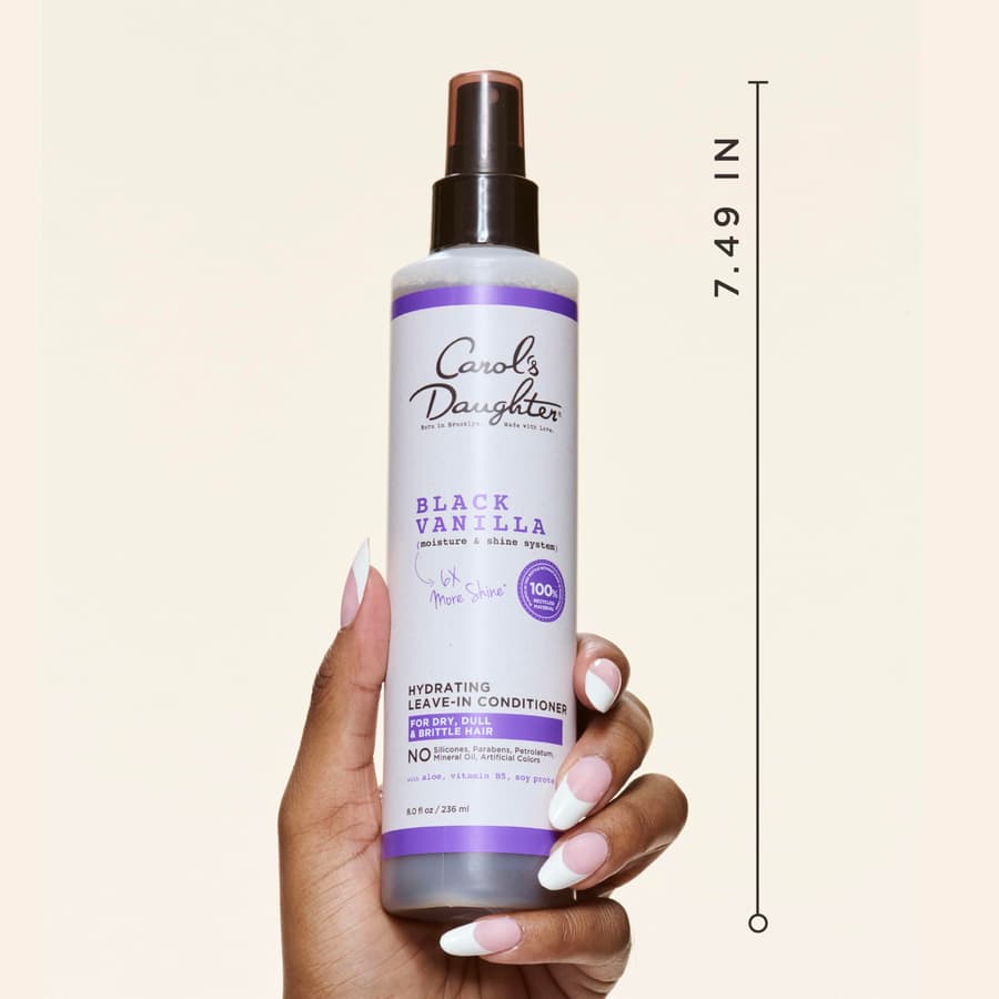 Carol's Daughter Black Vanilla Leave In Conditioner for Curly Wavy or Natural