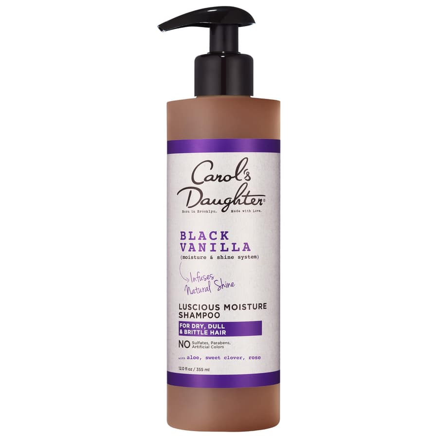 Carol's Daughter Black Vanilla Moisture Sulfate Free Shampoo for Curly Wavy or