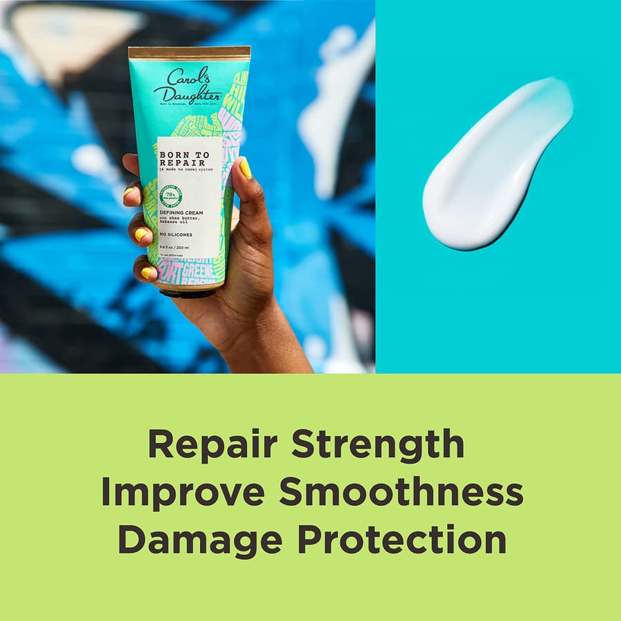 Carol's Daughter Born To Repair Leave In Hair Cream Moisturizing Curl Defining