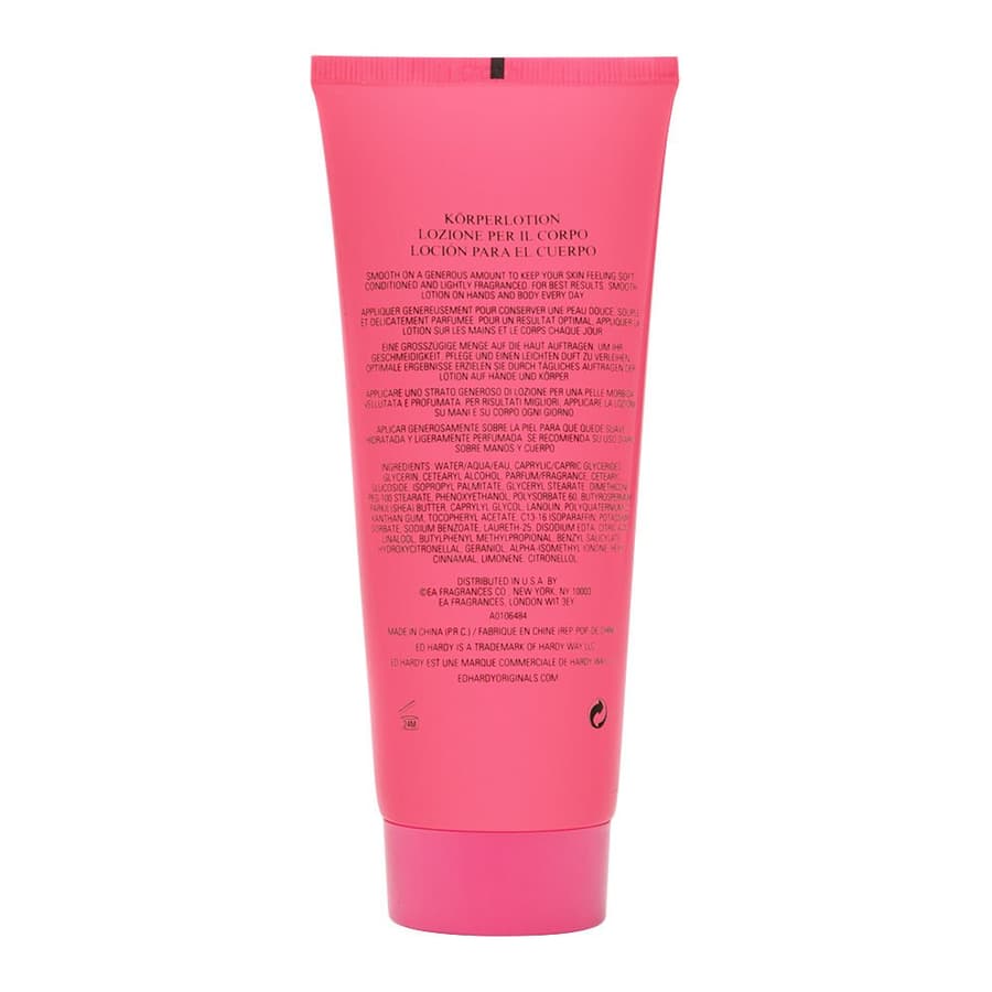 Christian Audigier Ed Hardy Body Lotion For Women 6.8 oz