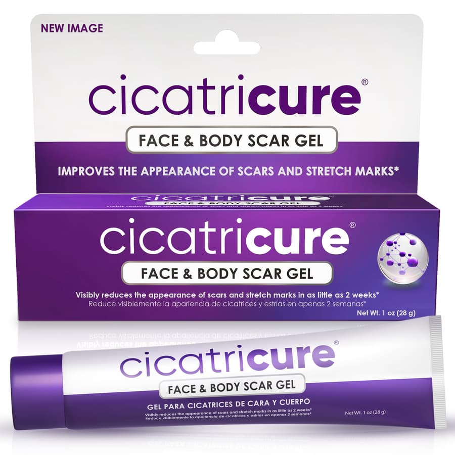Cicatricure Advanced Scar Gel for Face Body Proven Results In 2 Weeks Scar