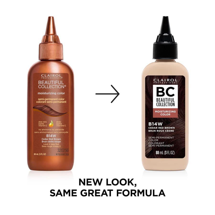 Clairol Professional Beautiful Collection Hair Color 14w Cedar Red Brown .