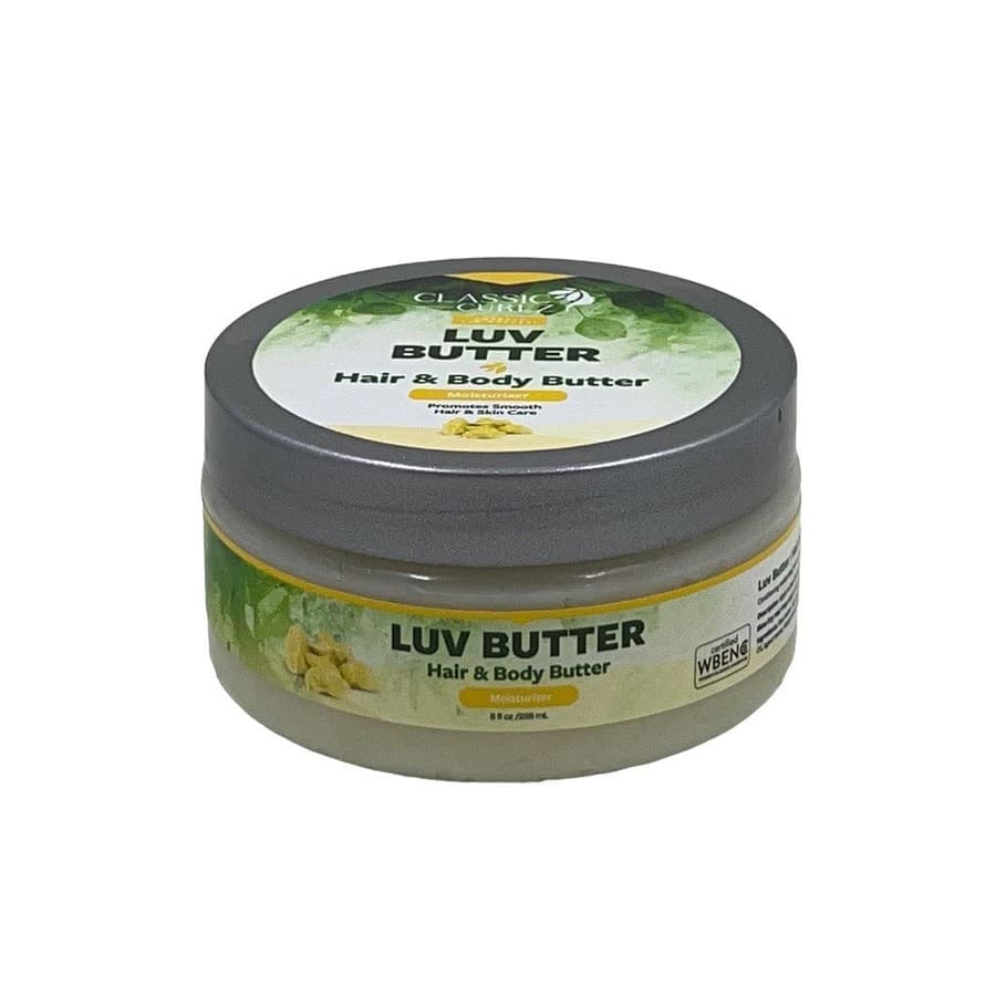 Classic Curlz Luv Butter; Hair and Body Moisturizer Moisturizing Cream for