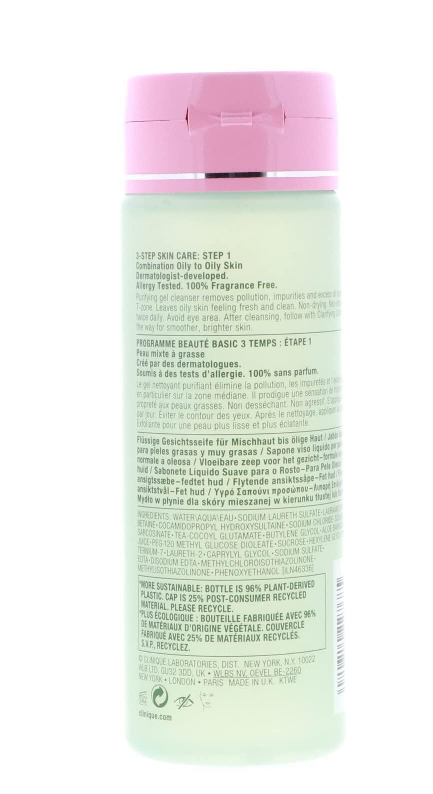 Clinique All About Clean Liquid Facial Soap Oily Skin 6.7 oz