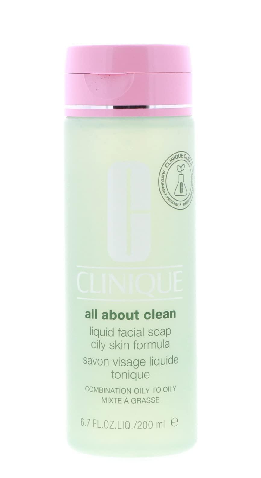 Clinique All About Clean Liquid Facial Soap Oily Skin 6.7 oz