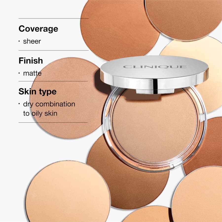 Clinique Stay Matte Sheer Pressed Powder for Oily Skin Types | Sheer Coverage +