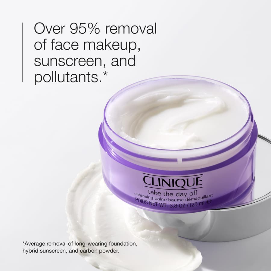 Clinique Take the Day Off Cleansing Balm Makeup Remover | Dissolves Face + Eye