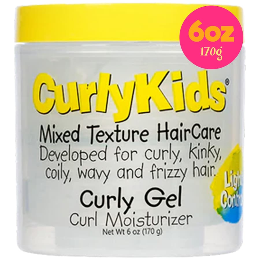 Curlykids Curly Gel Curl Moisturizer Hydrating Styling Gel for Kids Curly and