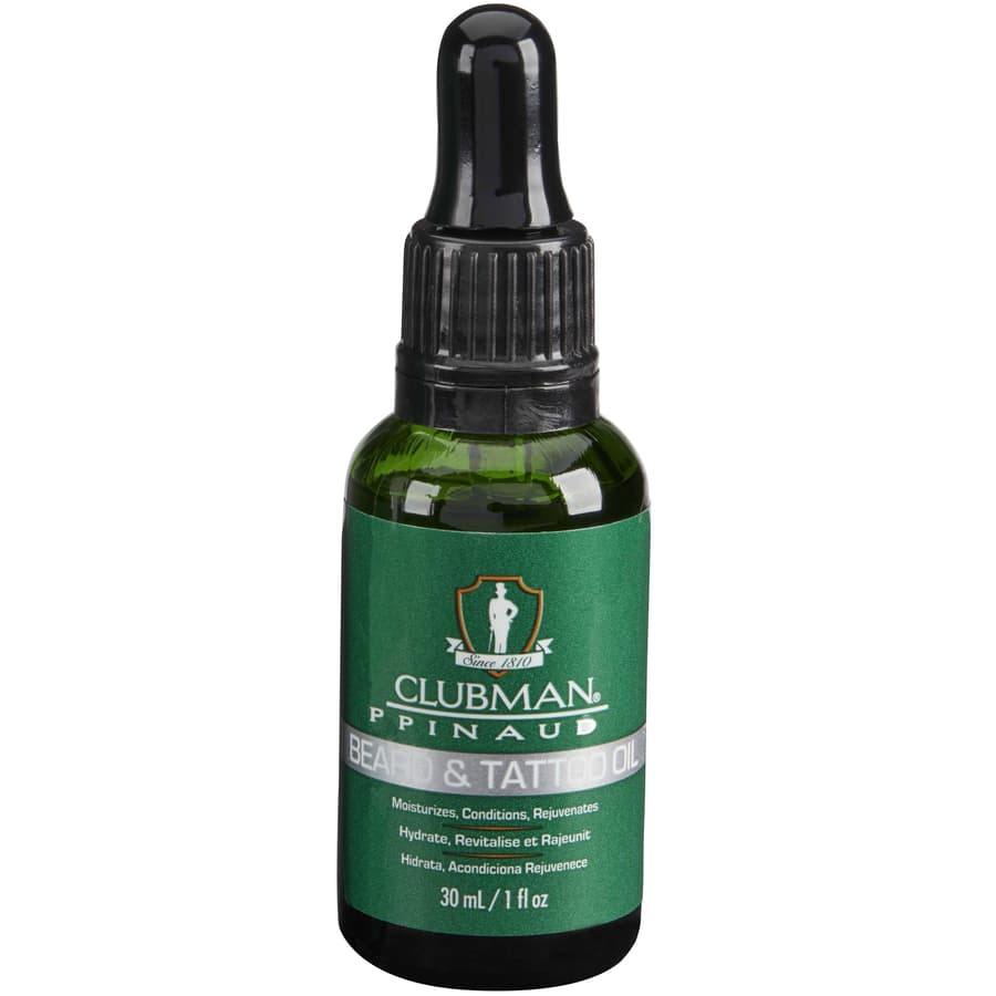 Clubman Pinaud Beard and Tatoo Oil 1 oz