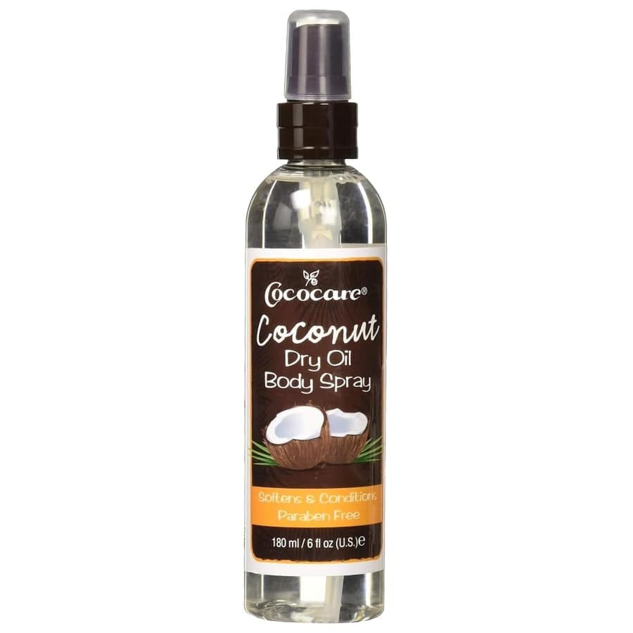 Cococare Coconut Dry Oil Body Travel Size Oil for Healthy Skin 6 oz