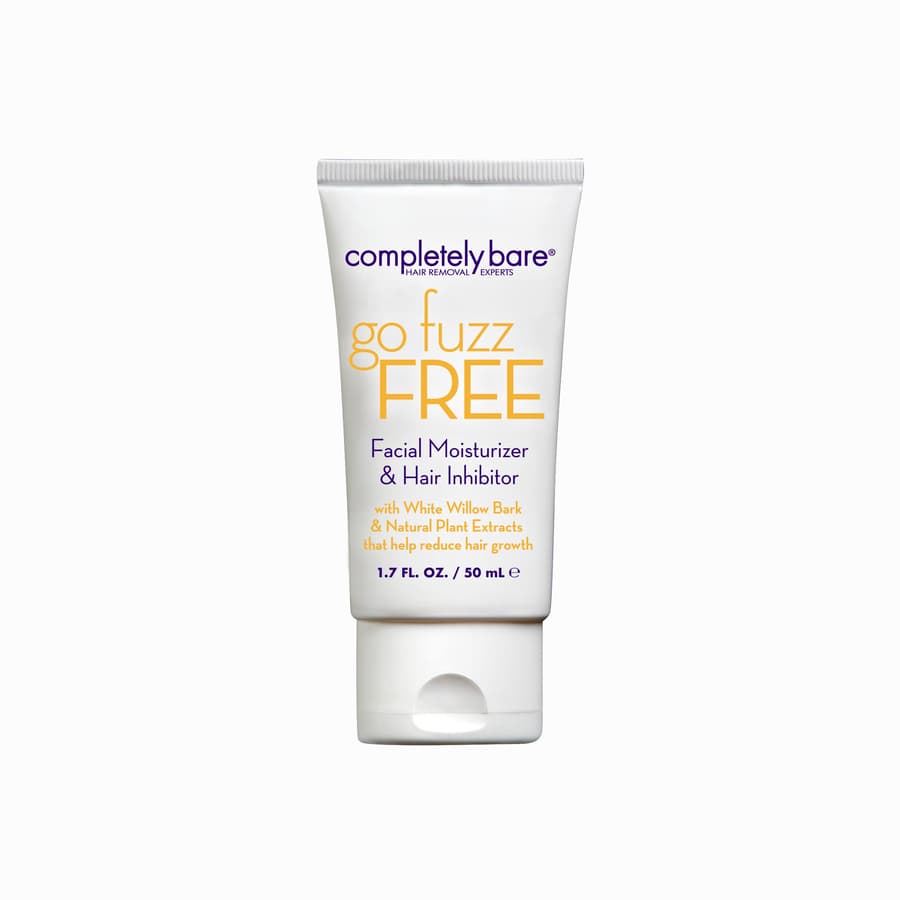 Completely Bare Go Fuzz Free Face Moisturizer Hair Inhibitor Anti Aging