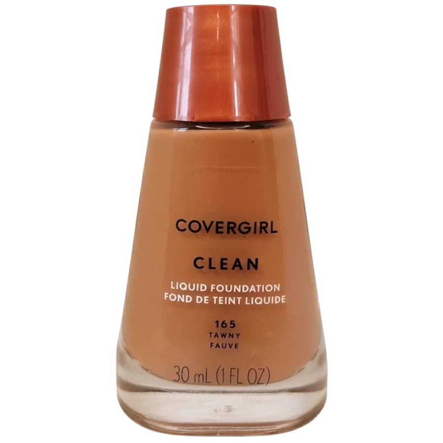 (12-pack) Covergirl Clean Liquid Foundation #165 Tawny
