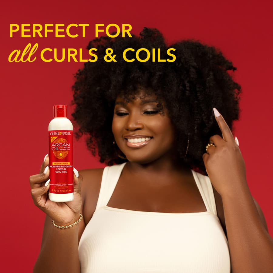 Creme of Nature Moisture Recovery Leave In Curl Milk Lightweight Daily