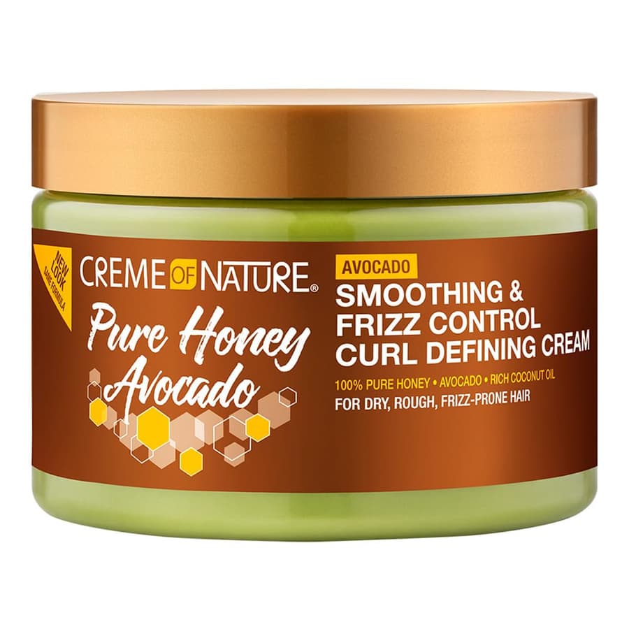 Creme of Nature Pure Honey Define Hair Food Smoothing Frizz Control Curl