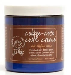 Curl Junkie Coffee Coco Curl Hair Styling Creme 8 oz