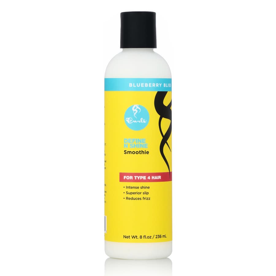 Curls Blueberry Bliss Define N Shine Enhancing Smoothie Provides Frizz Control