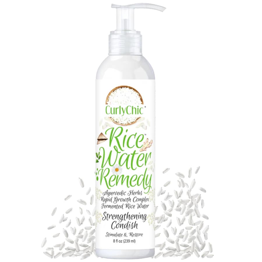 Curly Chic Rice Water Remedy Strengthening Condish Ultra Moisturizing Protein