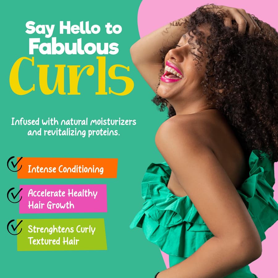 Curlychic Your Curly Masque Ultra Moisturizing Deep Conditioner for Curly Kinky