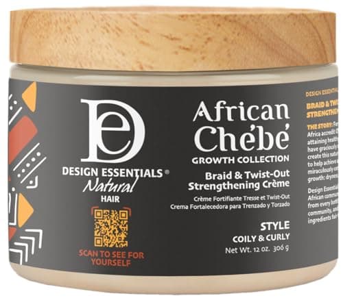 Design Essentials African Chebe Braid Twist Out Strengthening Créme