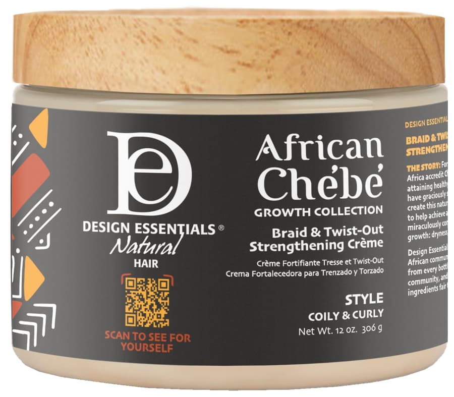 Design Essentials African Chebe Braid Twist Out Strengthening Créme