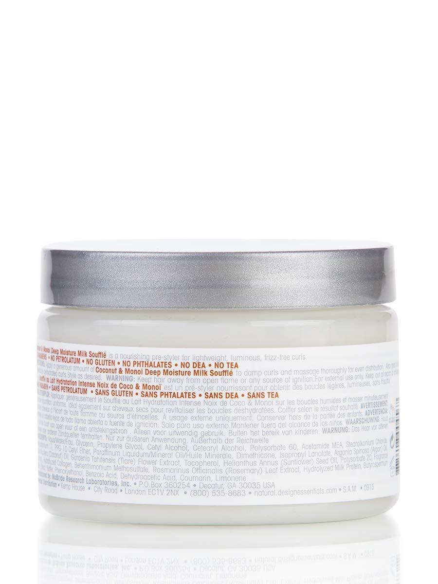 Design Essentials Deep Moisture Milk Souffle Coconut Monoi Collection 12 oz