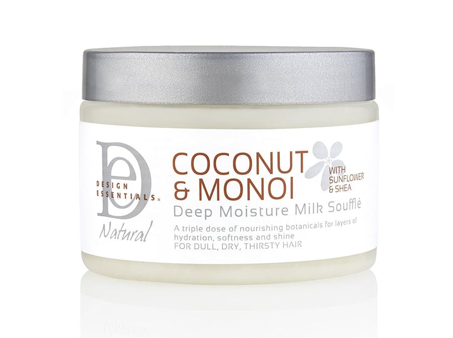 Design Essentials Deep Moisture Milk Souffle Coconut Monoi Collection 12 oz