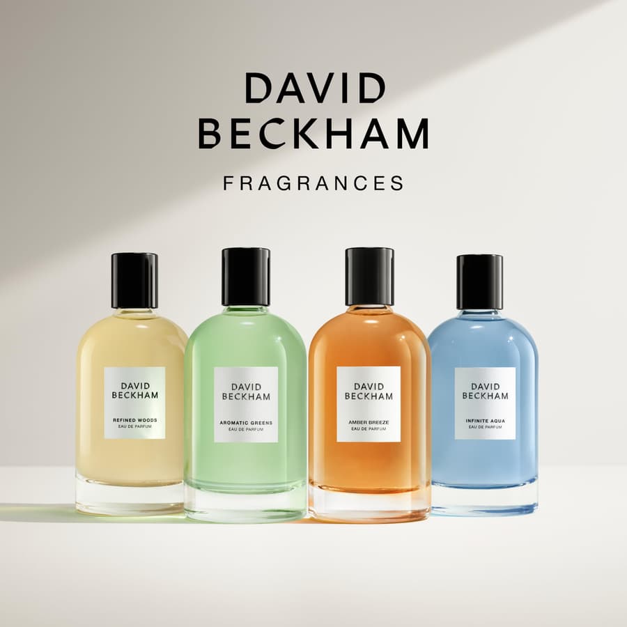 David Beckham Aromatic Greens 3.3 Fl Oz Notes of Lemon Green Apple and