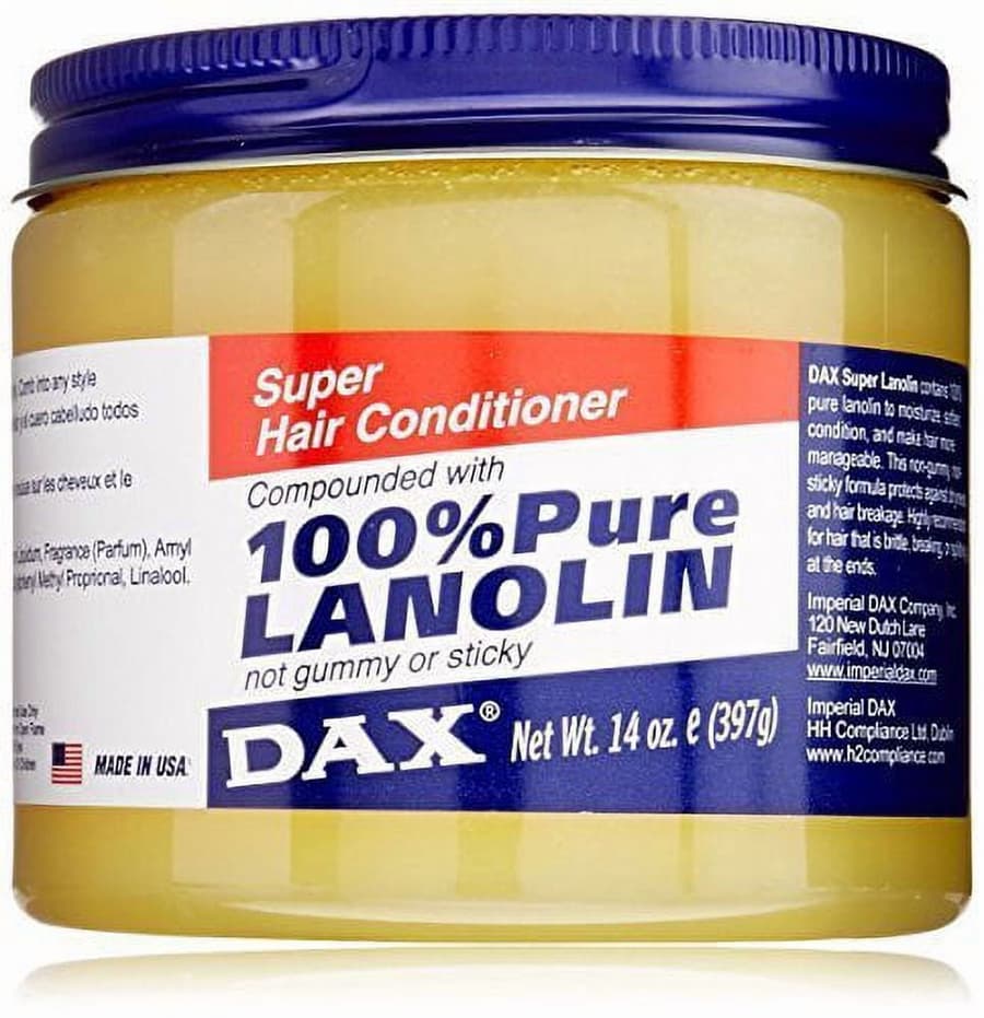 Dax 100% Pure Lanolin Super Hair Conditioner 3.5 oz