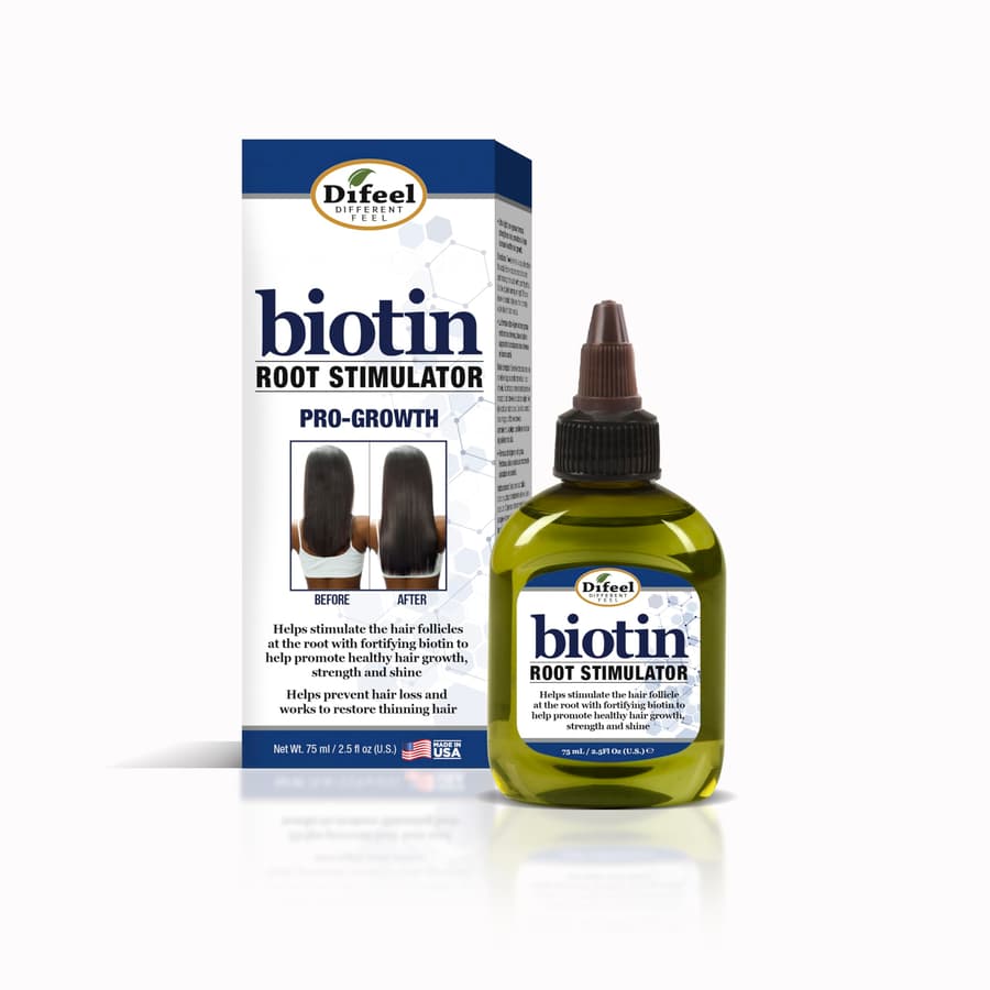 Difeel Biotin Root Stimulator . Follicle Stimulator for Hair Growth 2.5 oz