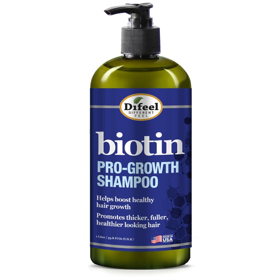 Difeel Pro Growth Biotin Shampoo . Shampoo for Thinning Hair and Hair Loss With