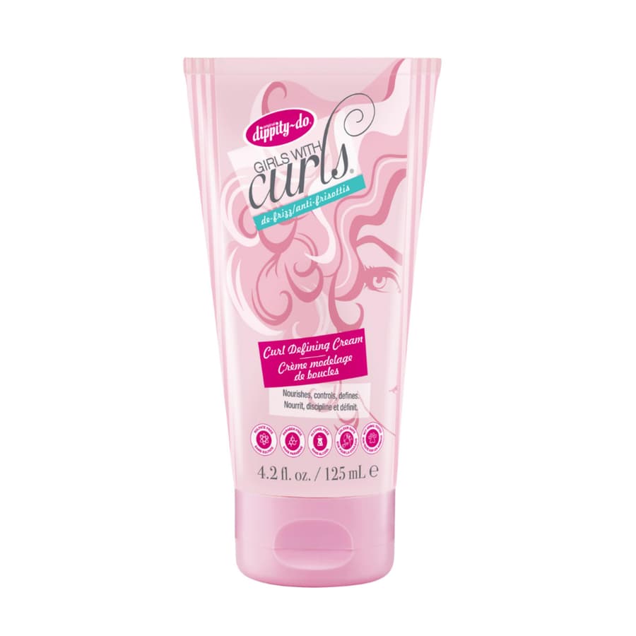 Dippity Do Girls With Curls Leave In Curl Defining Cream Anti Frizz Styling for