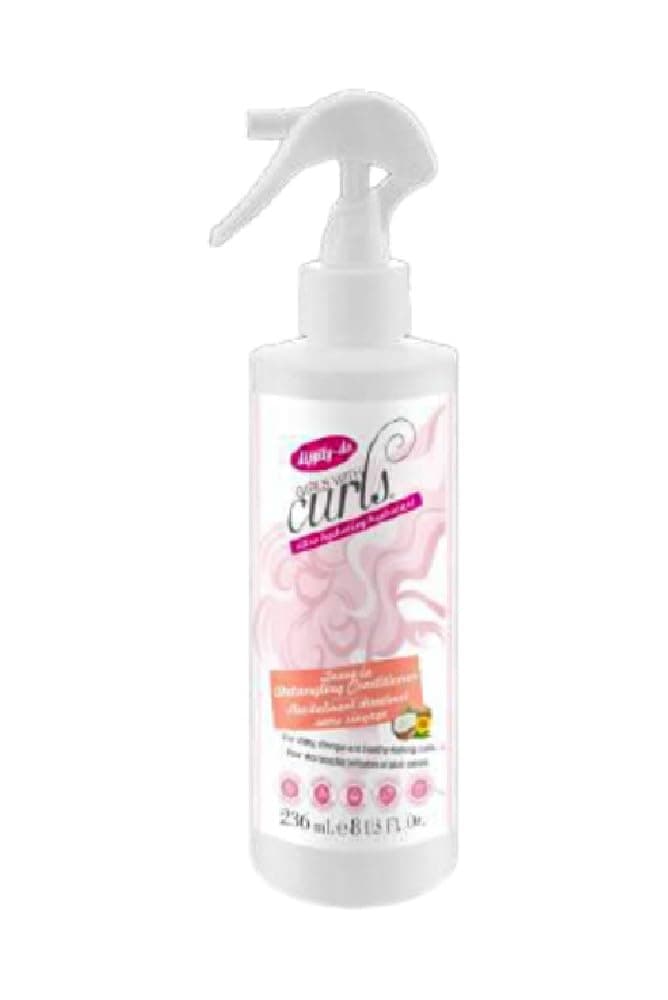 Dippity Do Girls With Curls Coconut Leave In Detangling Conditioner Detangler .