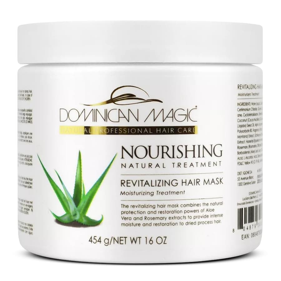 Dominican Magic Nourishing Revitalizing Hair Mask With Aloe Vera Hair Treatment