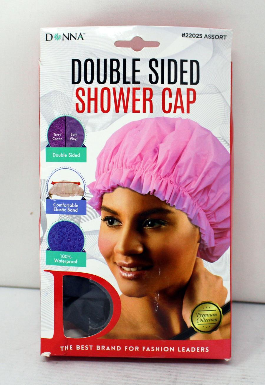 Donna Double Sided Shower Cap 1 Ea